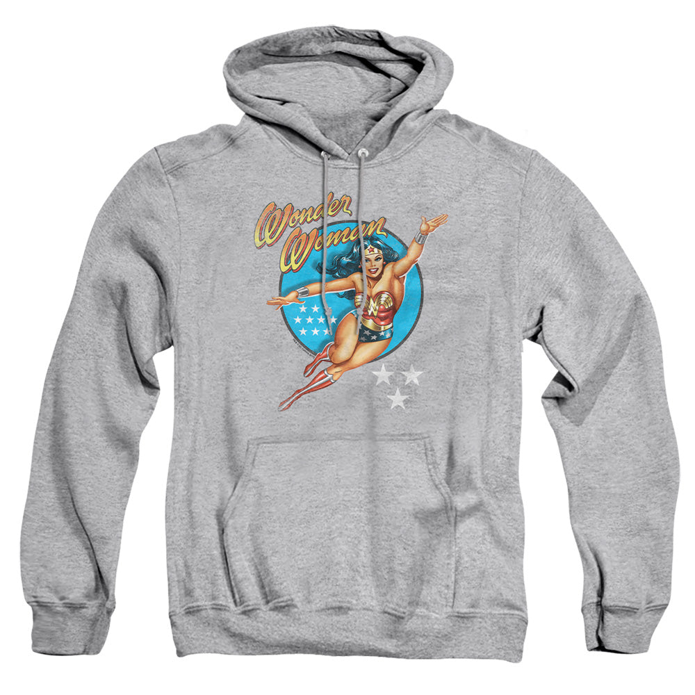 Dco Wonder Woman Vintage Mens Hoodie Athletic Heather