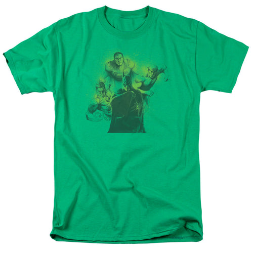 Dco Spray Sketch League Mens T Shirt Kelly Green