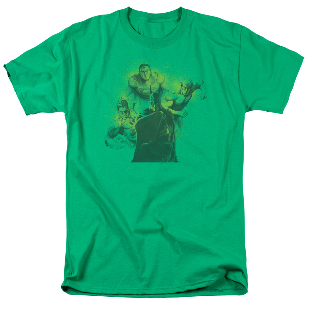 Dco Spray Sketch League Mens T Shirt Kelly Green