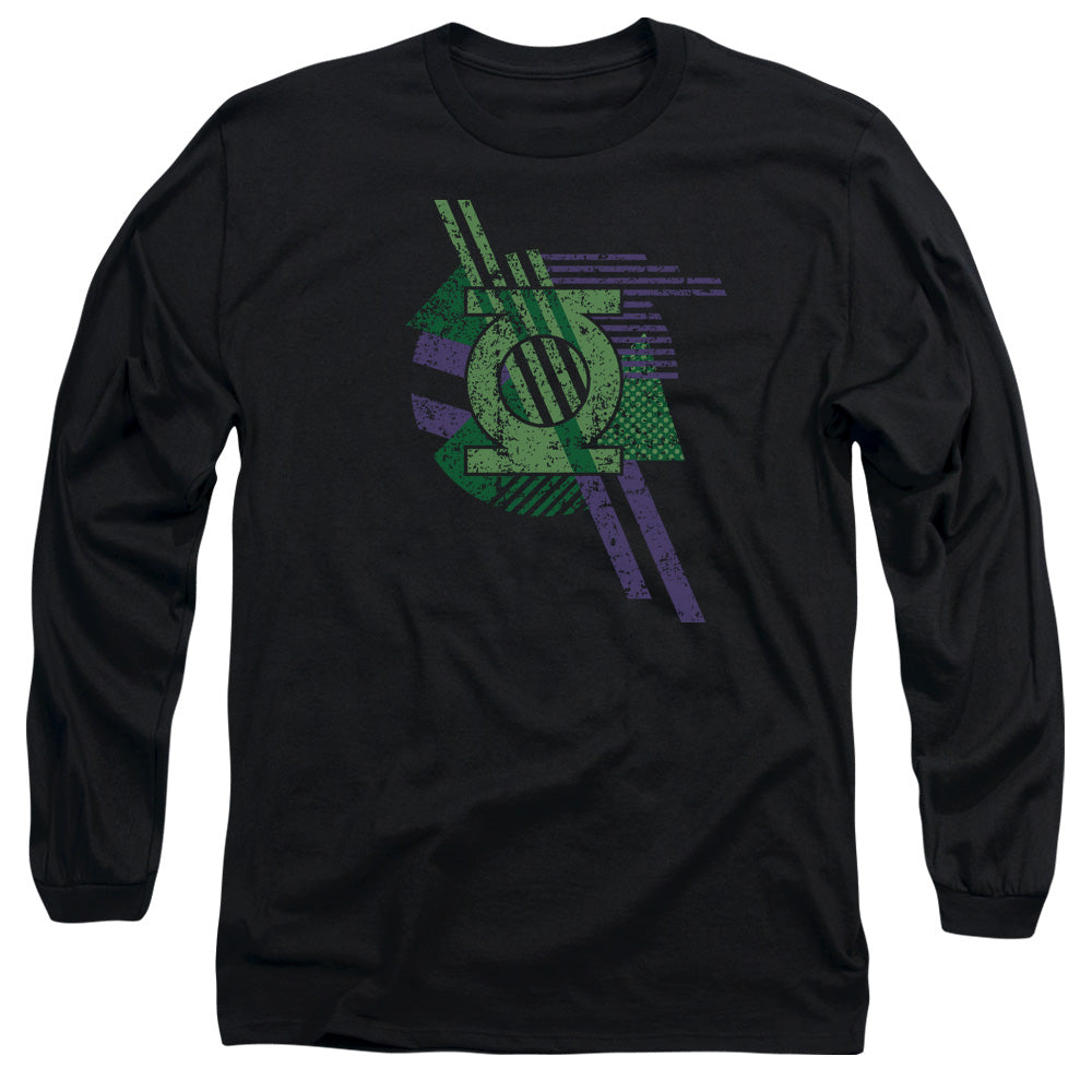 Dco Lantern Shapes Mens Long Sleeve Shirt Black Officially Licensed