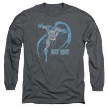 Load image into Gallery viewer, Dco Desaturated Batman Mens Long Sleeve Shirt Charcoal Officially Licensed
