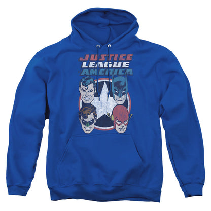 Dco 4 Stars Mens Hoodie Royal Blue