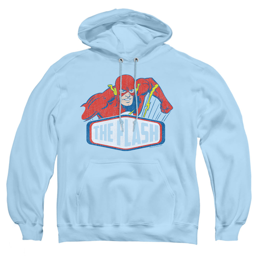 Dc Flash Flash Sign Mens Hoodie Light Blue