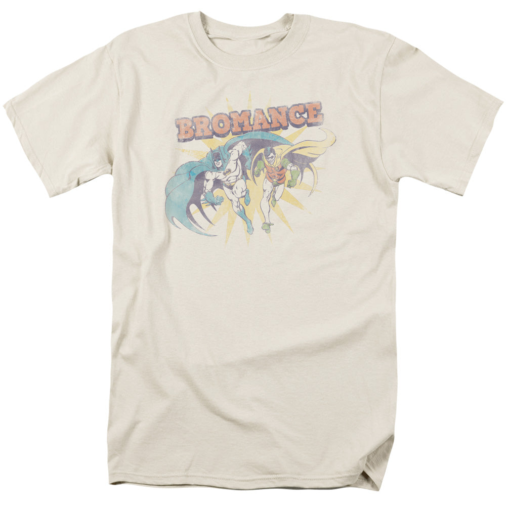 DC Comics Bromance Mens T Shirt Cream
