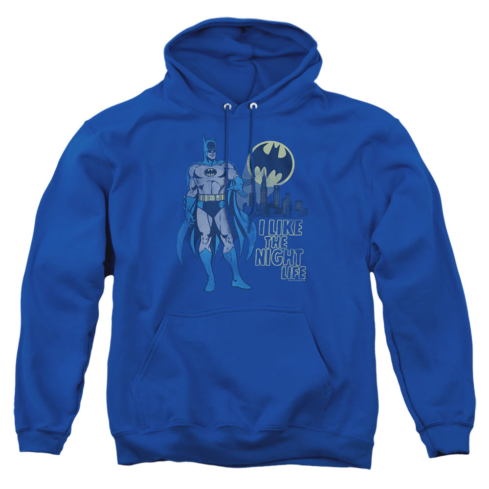 Dc Night Life Mens Hoodie Royal
