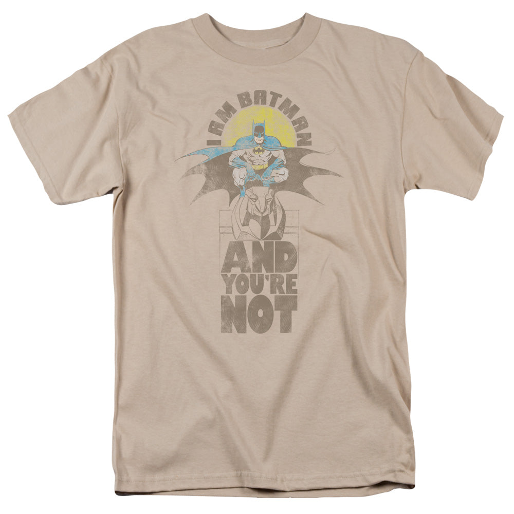DC Comics and Youre Not Mens T Shirt Sand