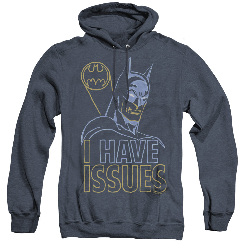 Dc Issues Heather Mens Hoodie Navy