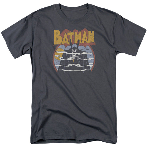 DC Comics Foggy Mens T Shirt Charcoal