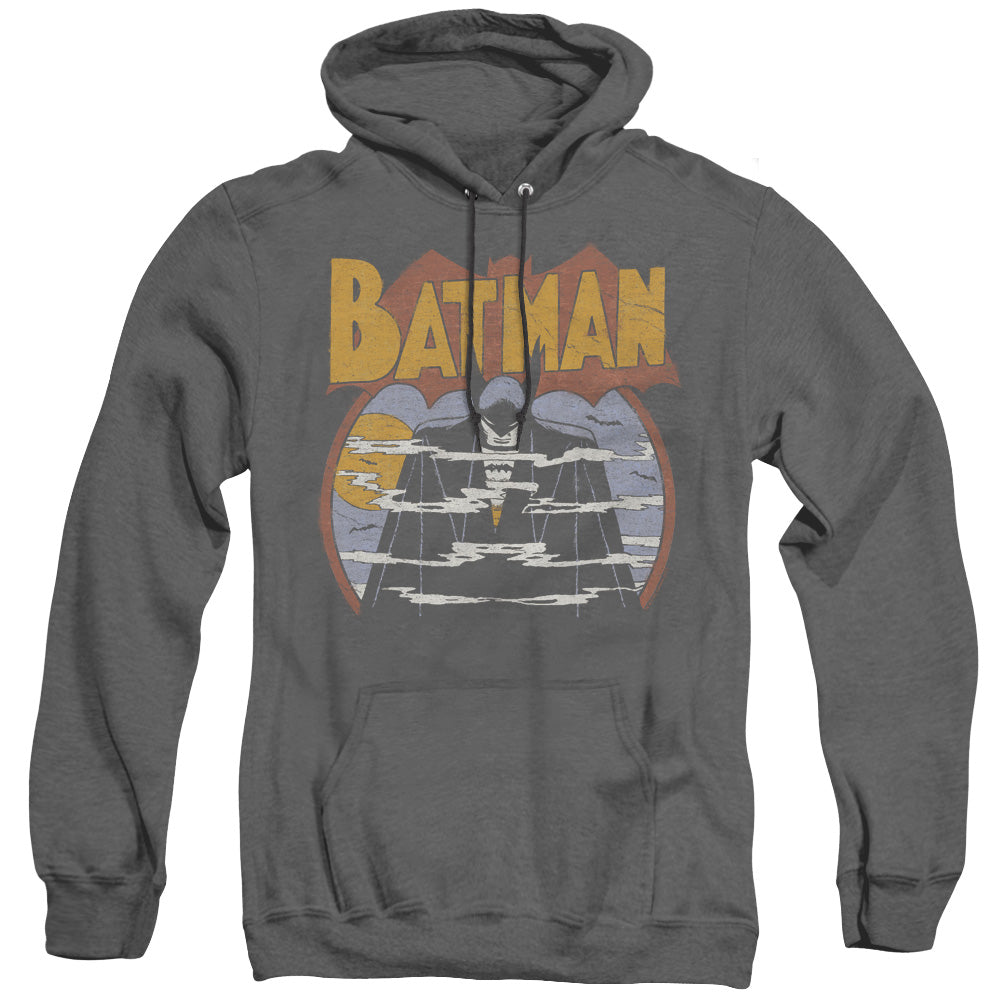 DC Comics Foggy Heather Mens Hoodie Black