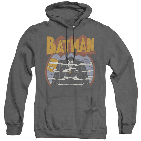 DC Comics Foggy Heather Mens Hoodie Black