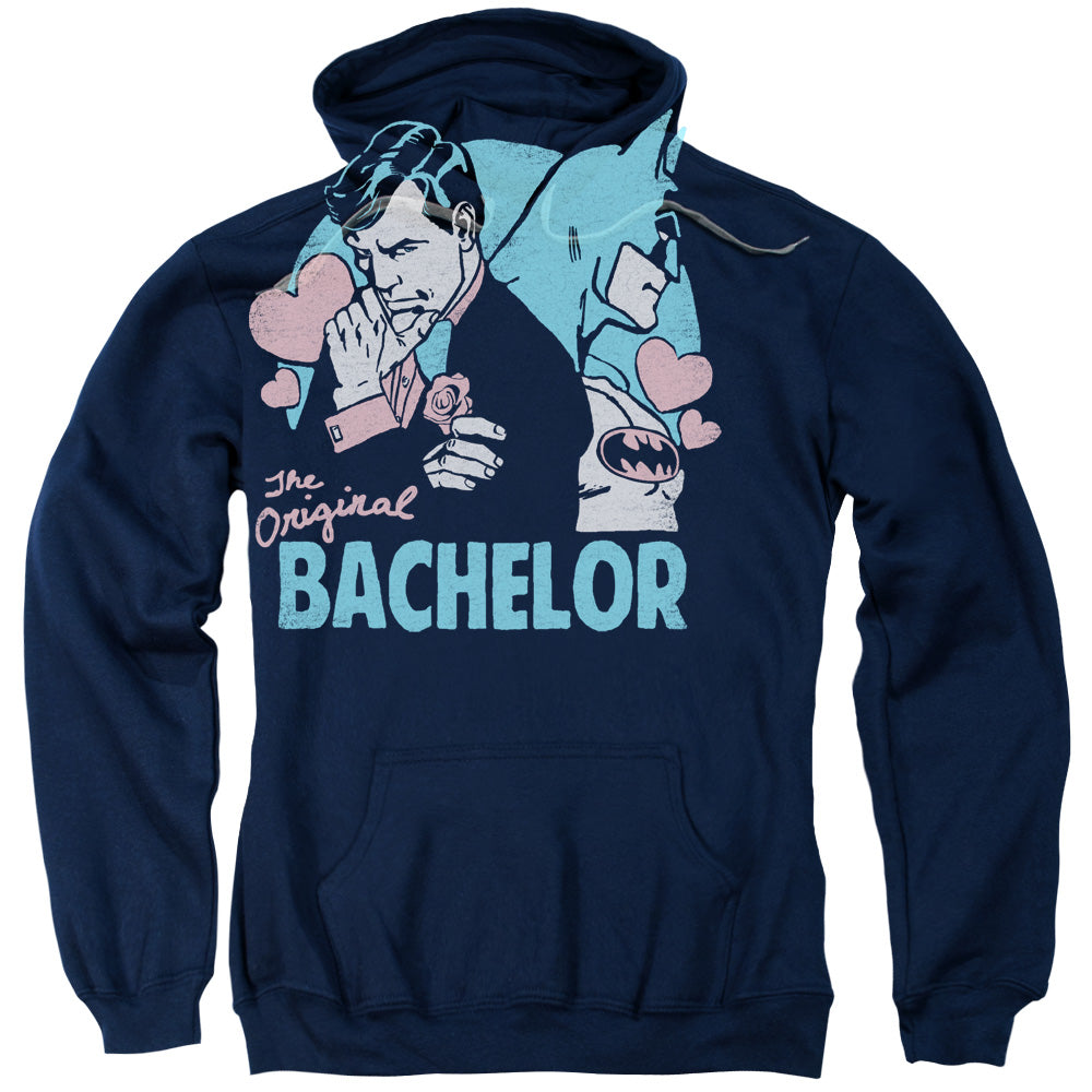 DC Comics Bachelor Mens Hoodie Navy Blue