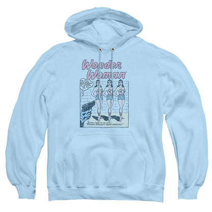 Dc Multiple Ww Mens Hoodie Light Blue