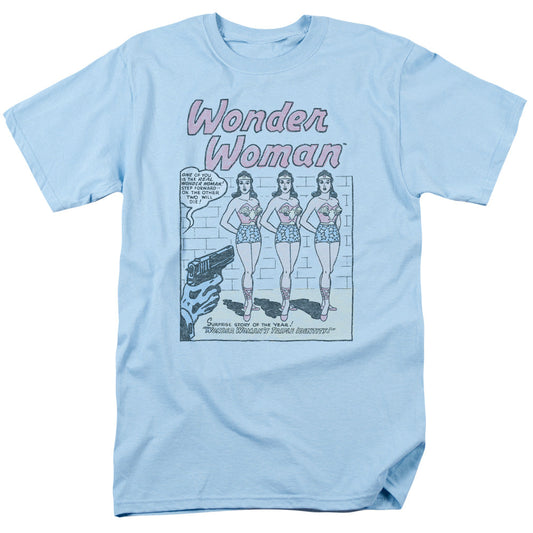 Dc Multiple Ww Mens T Shirt Light Blue