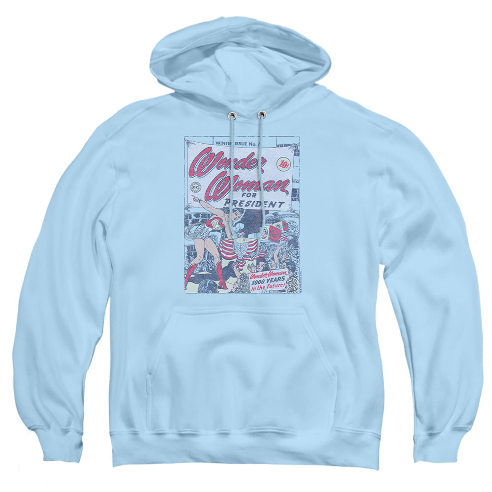 Dc Ww For President Mens Hoodie Light Blue