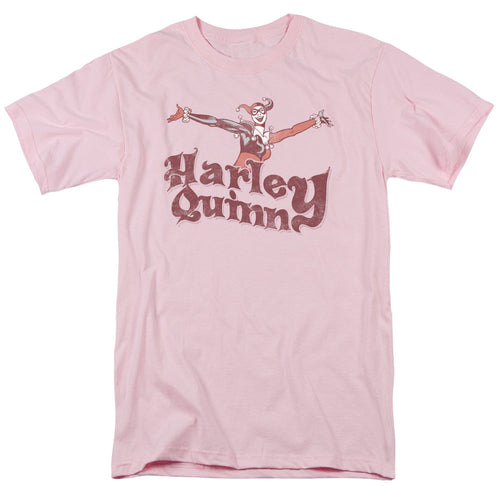 Dc Harley Hop Vintage Mens T Shirt Pink