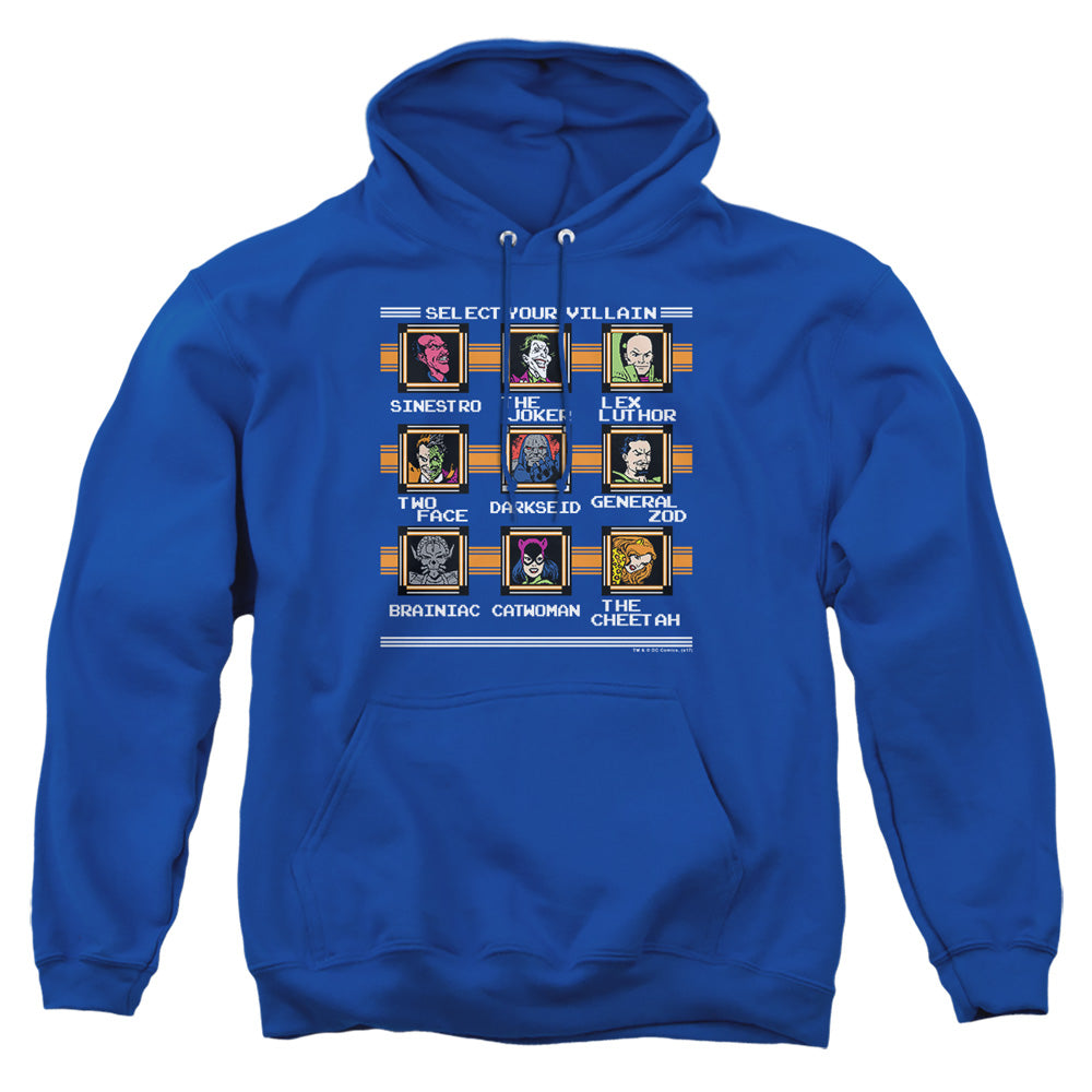Dc Stage Select Mens Hoodie Royal