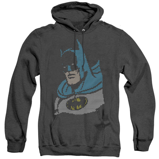 Dc Lite Brite Batman Heather Mens Hoodie Black