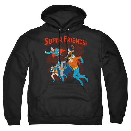 Dc Super Running Mens Hoodie Black