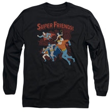 Load image into Gallery viewer, Dc Super Running Mens Long Sleeve Shirt Black Officially Licensed
