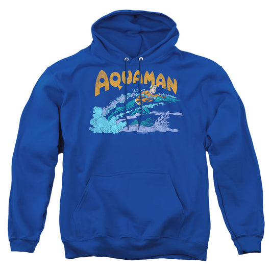 Dc Aqua Swim Mens Hoodie Royal Blue