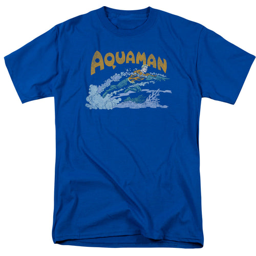 Dc Aqua Swim Mens T Shirt Royal