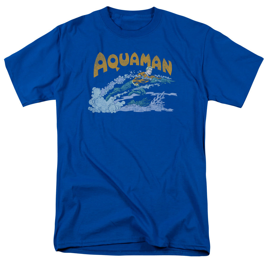 Dc Aqua Swim Mens T Shirt Royal Blue