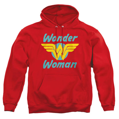 Dc Wonder Wings Mens Hoodie Red