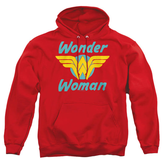 Dc Wonder Wings Mens Hoodie Red