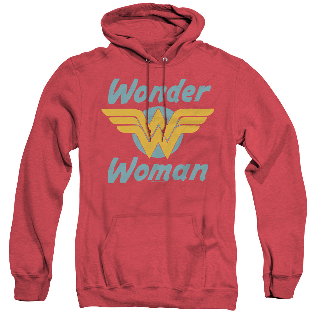 Dc Wonder Wings Heather Mens Hoodie Red