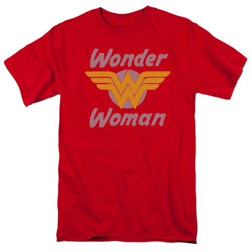 DC Comics Wonder Wings Mens T Shirt Red