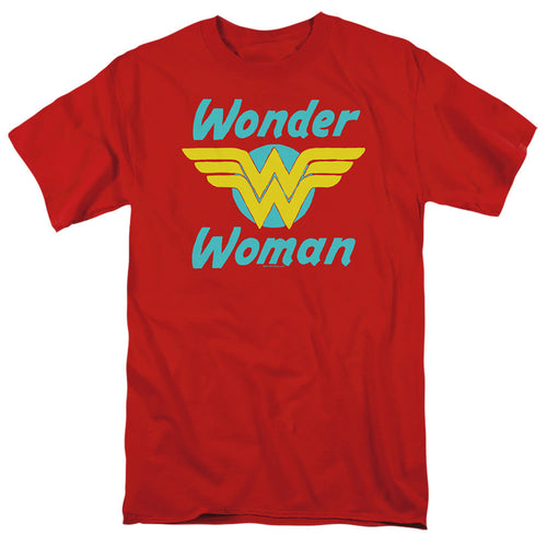 Dc Wonder Wings Mens T Shirt Red