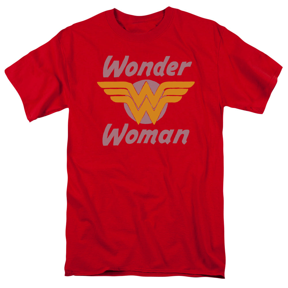 DC Comics Wonder Wings Mens T Shirt Red