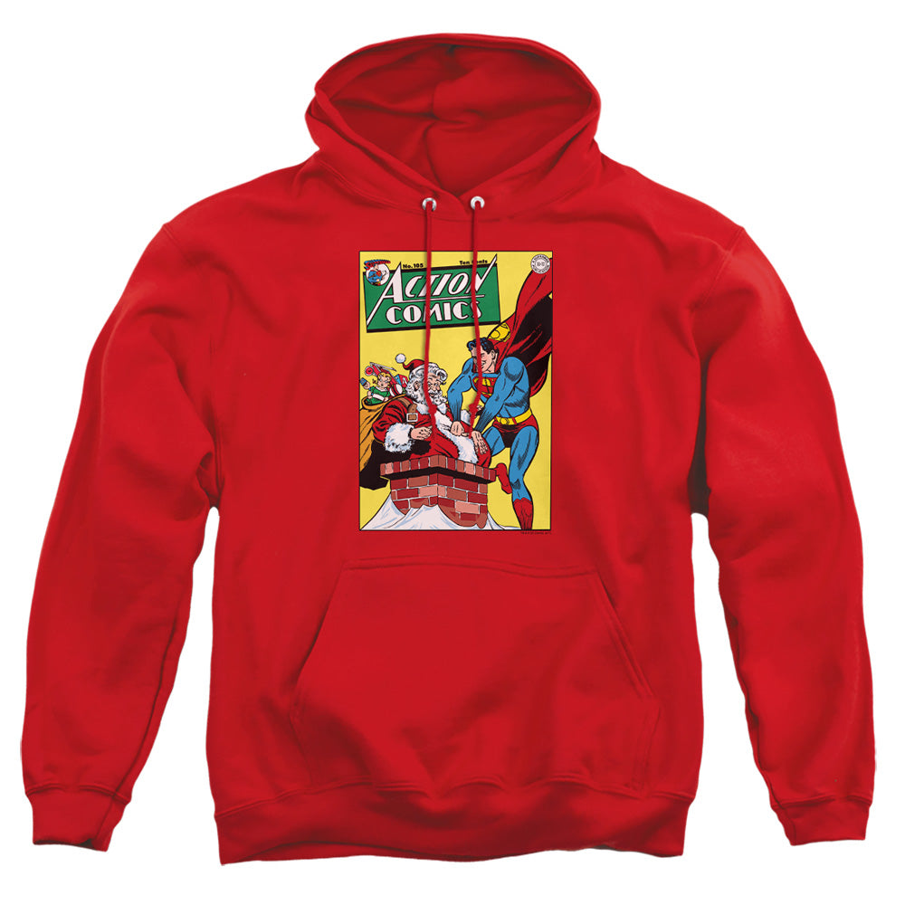 Dc Cover No. 105 Mens Hoodie Red