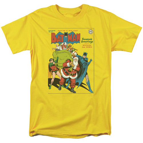 DC Comics Cover No. 27 Mens T Shirt Yellow