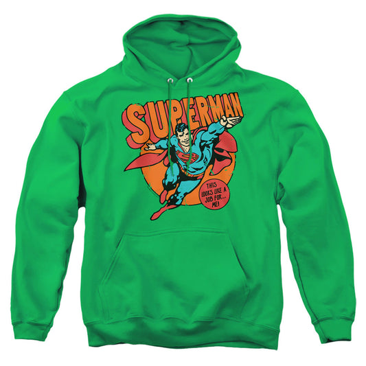 Dc Job For Me Mens Hoodie Kelly Green