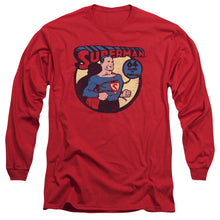 Load image into Gallery viewer, Dc Superman 64 Mens Long Sleeve Shirt Red Officially Licensed
