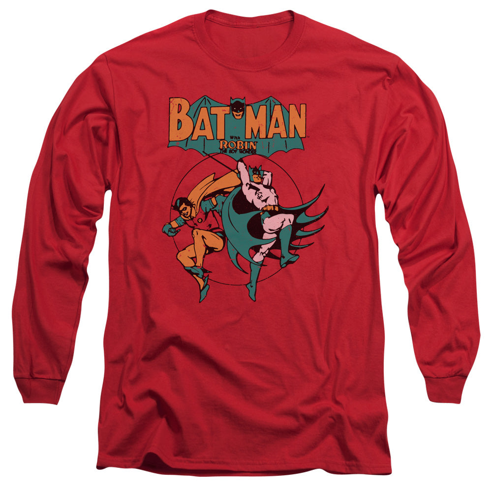 DC Comics Starling Shock Mens Long Sleeve Shirt Red