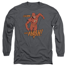 Load image into Gallery viewer, Dc Flash Whirlwind Mens Long Sleeve Shirt Charcoal Officially Licensed
