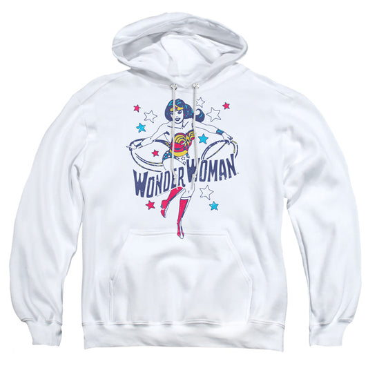 Dc Wonder Stars Mens Hoodie White