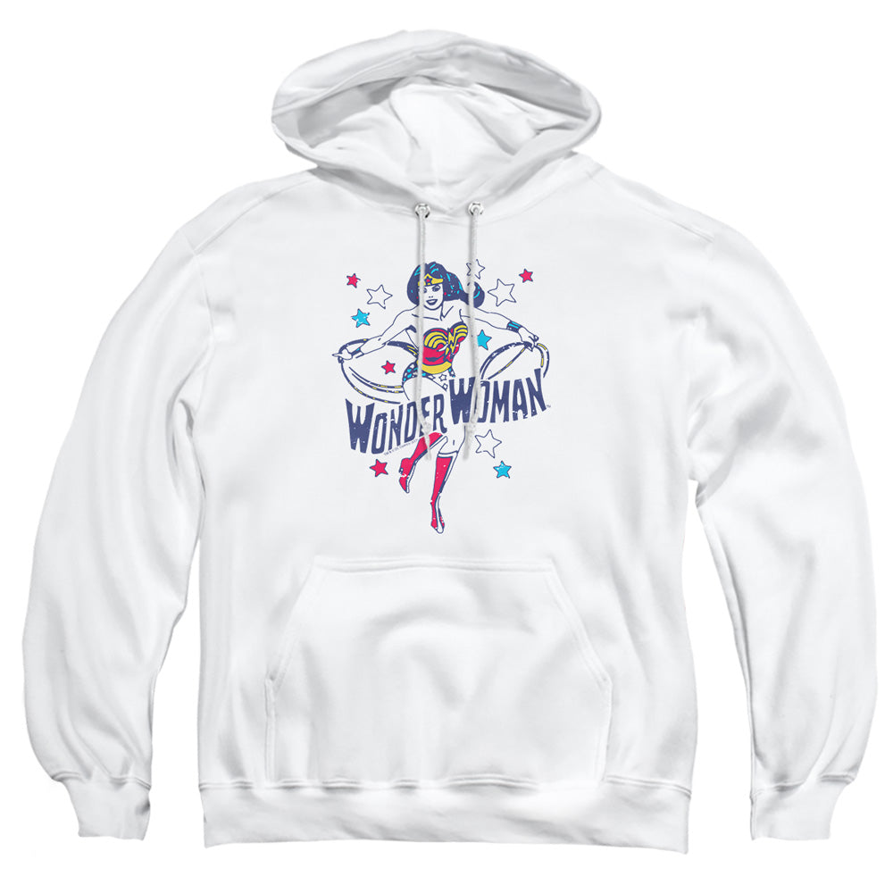 Dc Wonder Stars Mens Hoodie White