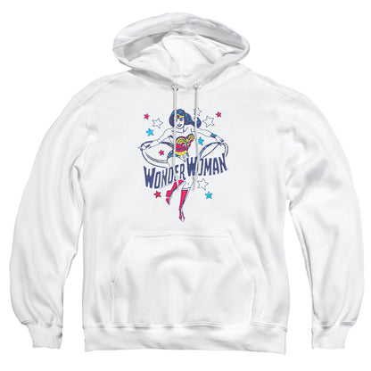 Dc Wonder Stars Mens Hoodie White