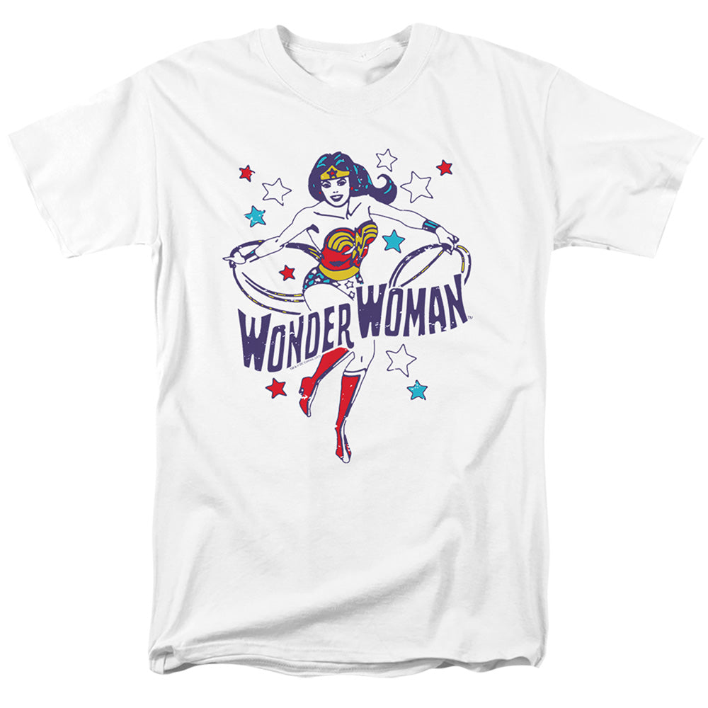 Dc Wonder Stars Mens T Shirt White