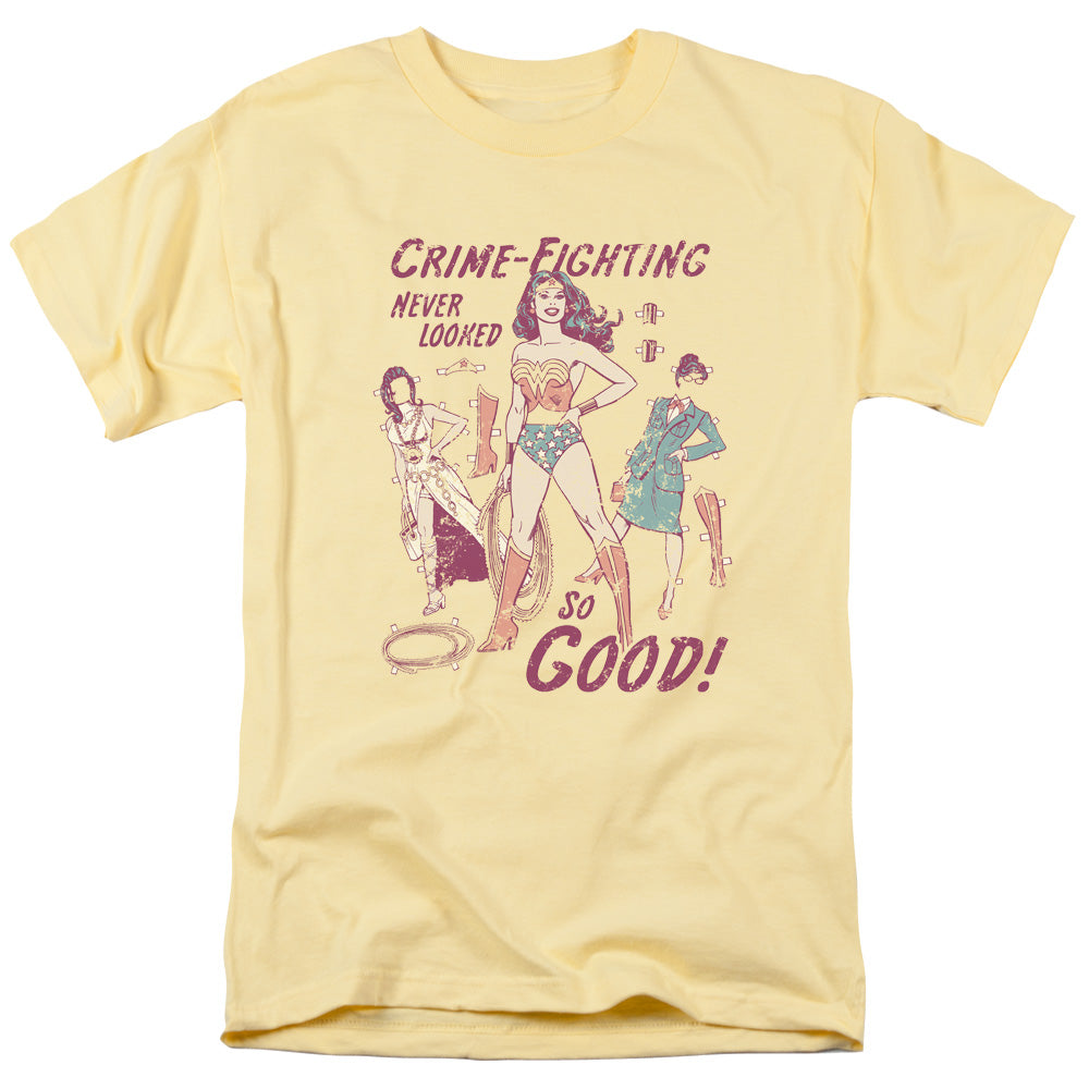 Dc Ww Paper Doll Mens T Shirt Banana