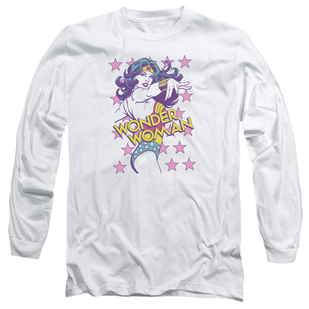 DC Comics Valiant Mens Long Sleeve Shirt White