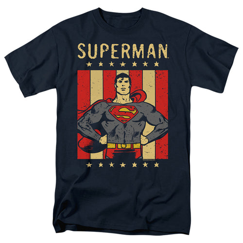 Dc Retro Liberty Mens T Shirt Navy