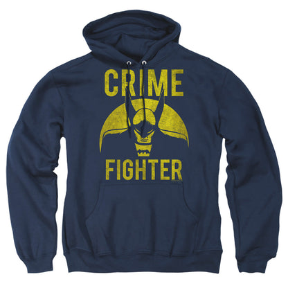 Dc Fight Crime Mens Hoodie Navy