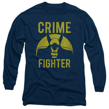 Load image into Gallery viewer, Dc Fight Crime Mens Long Sleeve Shirt Navy Officially Licensed
