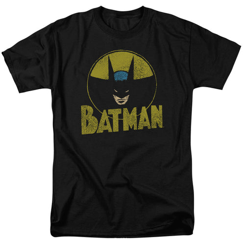 Dc Circle Bat Mens T Shirt Black