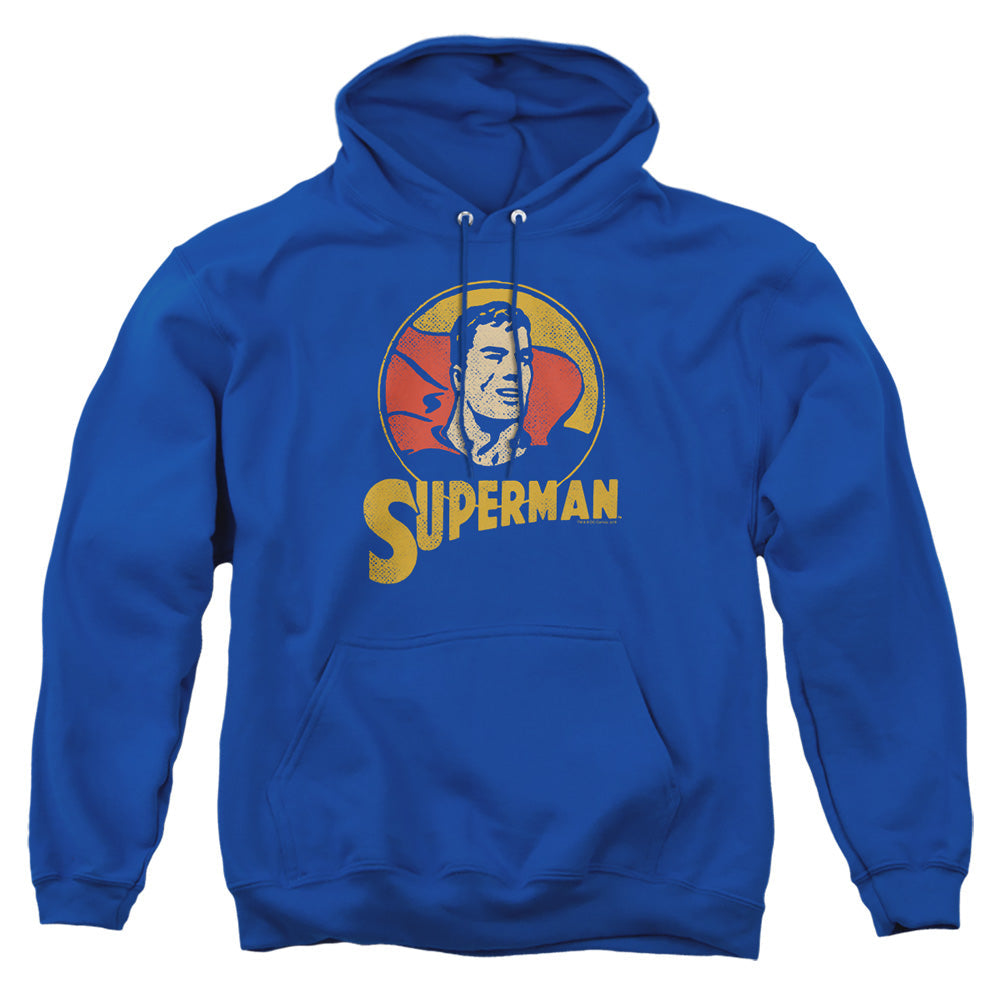 Dc Super Circle Mens Hoodie Royal