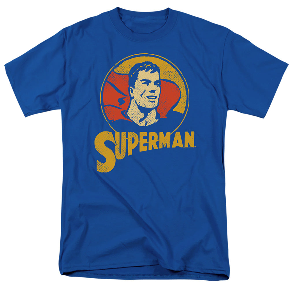 Dc Super Circle Mens T Shirt Royal Blue